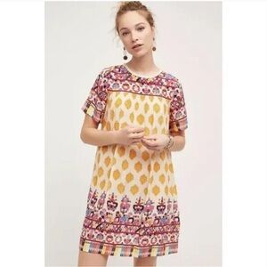 Anthropologie Tanvi Kedia Caltha Swing Dress